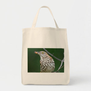 Brown Thrasher w/Catch of the Day Geschenke Beklei Tragetasche