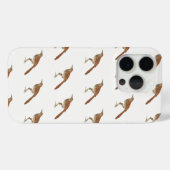 Brown Thrush oder Brown Thrasher, New Yorker Vögel Case-Mate iPhone Hülle (Rückseite (Horizontal))
