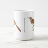 Brown Thrush oder Brown Thrasher, New Yorker Vögel Kaffeetasse (Mittel)