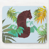 Brown Tiger Mousepad (Vorne)