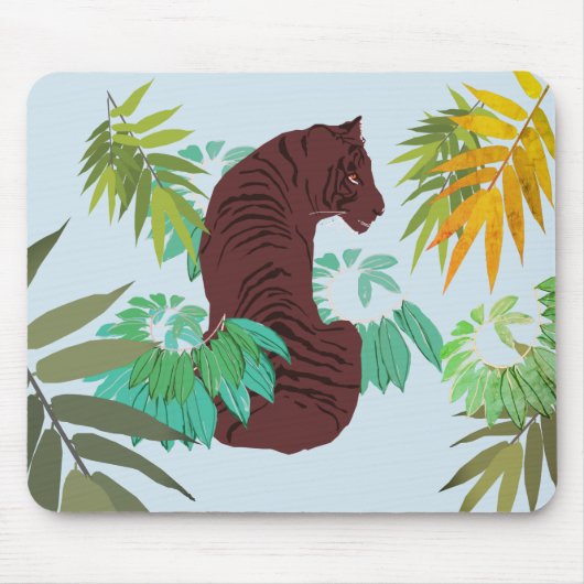Brown Tiger Mousepad (Vorne)