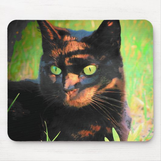 Brown Tiger Mousepad (Vorne)