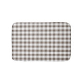 Brown-Tischdecke-Muster Badematte (Vorderseite)