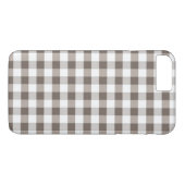 Brown-Tischdecke-Muster Case-Mate iPhone Hülle (Rückseite (Horizontal))