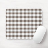Brown-Tischdecke-Muster Mousepad (Mit Mouse)