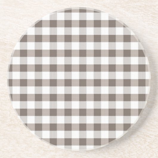 Brown-Tischdecke-Muster Untersetzer (Vorne)