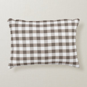Brown-Tischdecke-Muster Zierkissen