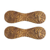 Brown Toolted Imitats Leather Baseball (Paneele)