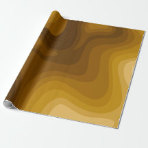 Brown Topographic Map Wrapping