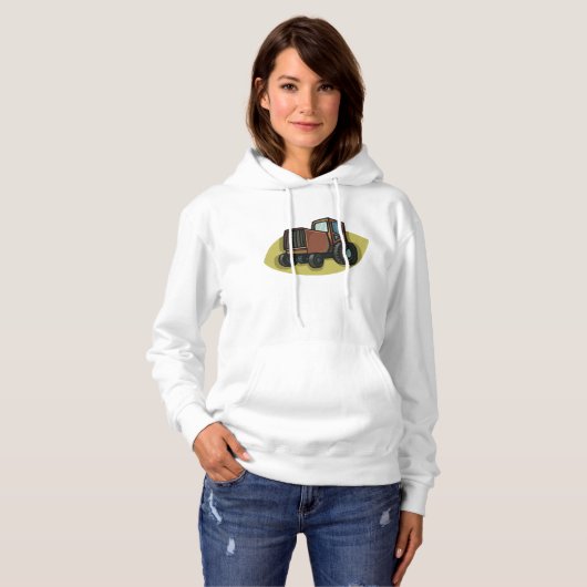 Brown Tractor Hoodie (Vorne ganz)