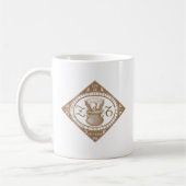 Brown-Trank-Tasse Kaffeetasse (Links)