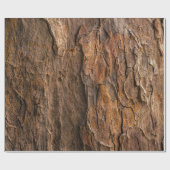 Brown tree bark in closeup photography geschenkpapier (Flach)