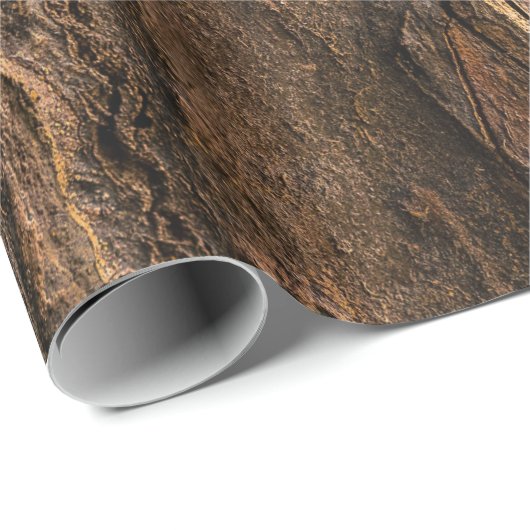 Brown tree bark in closeup photography geschenkpapier (Rolleneckpunkt)