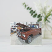 Brown Truck 1 Postkarte (Stehend Vorderseite)