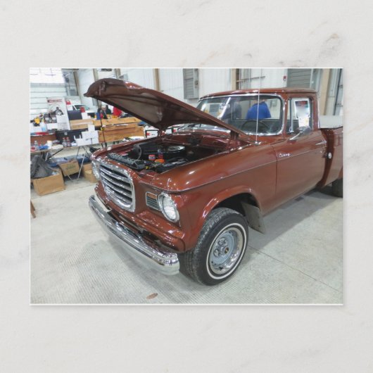 Brown Truck 1 Postkarte (Vorderseite)