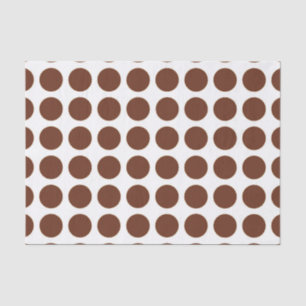 Brown-Tupfen-Seidenpapier Seidenpapier