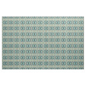 Brown Türkise Green Bali Batik Style Muster Stoff (Fat Quarter (45,7 x 55,9 cm))