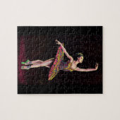 Brown Tutu Ballerina Puzzle - Stunning Dance Art w (Horizontal)
