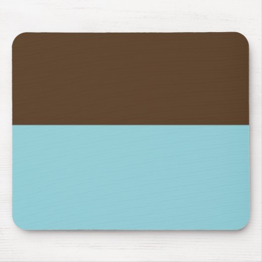 Brown u. blaues Mousepad (Vorne)