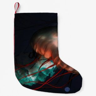 BROWN UND GREEN JELLYFISH KLEINER WEIHNACHTSSTRUMPF