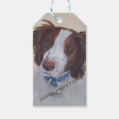 BROWN UND WEISS | GIFT TAG GESCHENKANHÄNGER (Vorderseite)