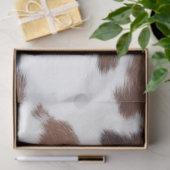 Brown und Weiß Seidenpapier (Geschenk)