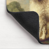 Brown und weißer Norfolk oder WasserSpaniel, 1778 Mousepad (Ecke)