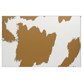 Brown und weißes Kuh-Druck-Gewebe Stoff (Fat Quarter (45,7 x 55,9 cm))