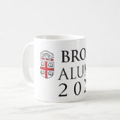 Brown University-Schüler Kaffeetasse (Vorderseite Links)