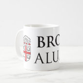 Brown University-Schüler Kaffeetasse (Vorderseite Links)