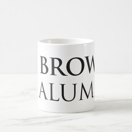 Brown University-Schüler Kaffeetasse (Mittel)