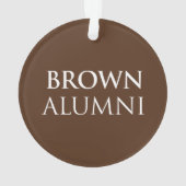Brown University-Schüler Ornament (Rückseite)