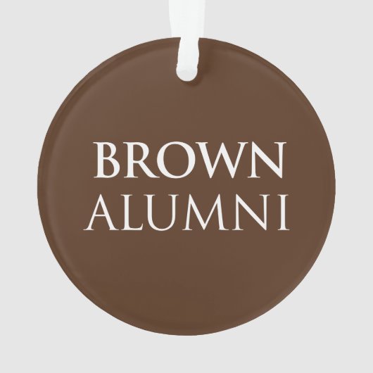 Brown University-Schüler Ornament (Rückseite)