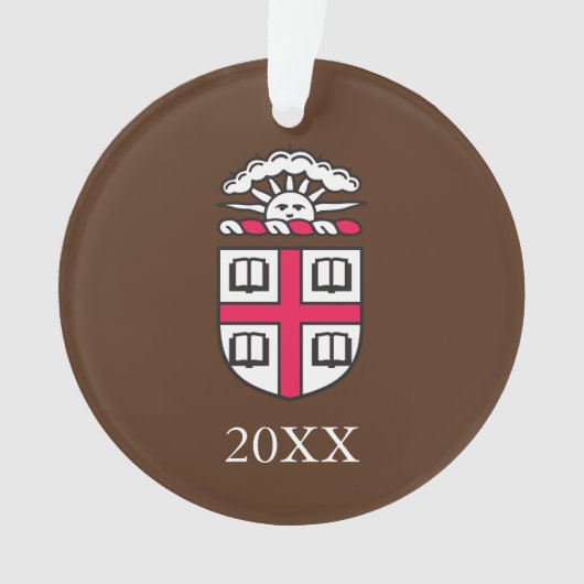 Brown University-Schüler Ornament (Vorderseite)