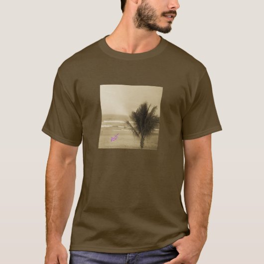 Brown Vintag Beach T - Shirt (Vorderseite)