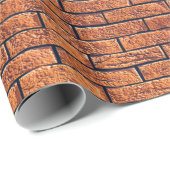 BROWN WALL CLADDING GESCHENKPAPIER (Rolleneckpunkt)