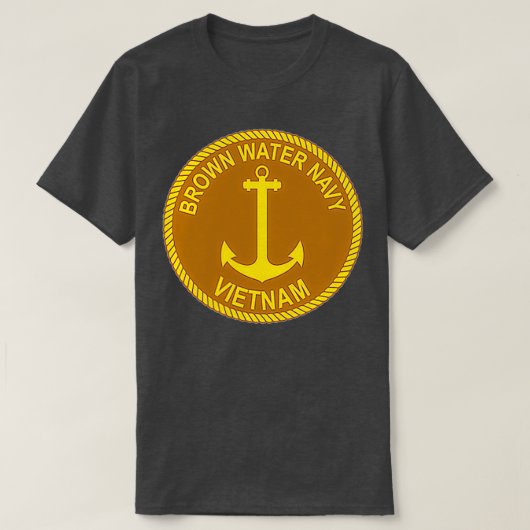 Brown Water Navy Vietnam T-Shirt (Design vorne)