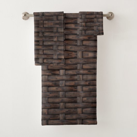 Brown Weide Design Badehandtuch Set (Insitu)