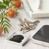 Brown-Welpe, Porträt, Nahaufnahme Schlüsselanhänger (Seite)