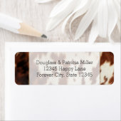 Brown White Cowhid (Insitu)