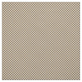 Brown White Gingham Stoff (Muster)