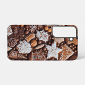 BROWN & WHITE URLAUB GINGERBREAD COOKIE ANGEBEN SAMSUNG GALAXY HÜLLE (Rückseite (Horizontal))