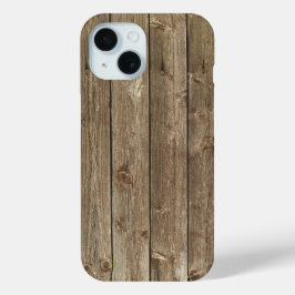 Brown Wood Pattern Handsome Zen Case-Mate iPhone Hülle