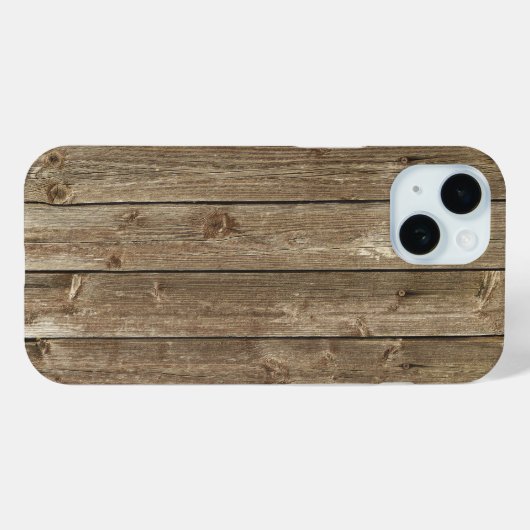 Brown Wood Pattern Handsome Zen Case-Mate iPhone Hülle (Rückseite (Horizontal))