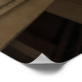 BROWN WOODEN FRAME CEILING DURING DAYTIME POSTER (Ecke)