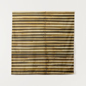 Brown wooden panel wandteppich (Vorderseite (Horizontal))