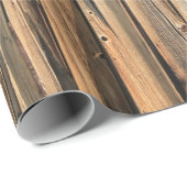 Brown wooden surface geschenkpapier (Rolleneckpunkt)