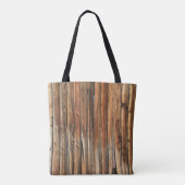 Brown wooden surface tasche (Rückseite)