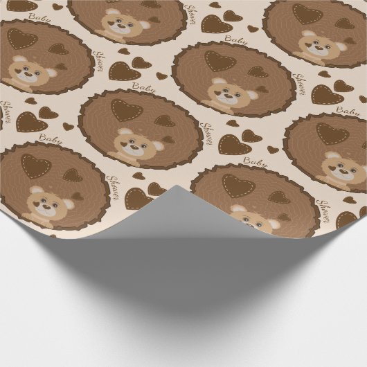 Brown Wrapping Paper Geschenkpapier (Ecke)