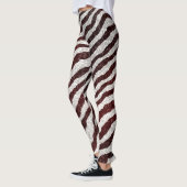Brown Zebra Leggings (Links)